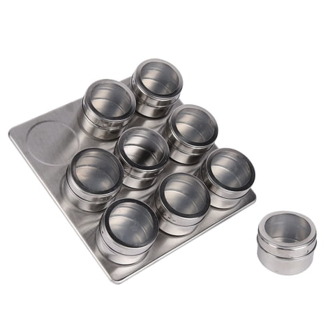 Homewell - Especiero Magnetico De Metal (9U)