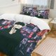 thumbnail image 2 of Jujutsu Kaisen Bedding Set Duvet Cover Comfortable and Lightweight Cartoon Bedding 3 Piece Bed Set Twin(1 Duvet Cover and 2 Pillowcase), 2 of 3