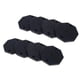 thumbnail image 4 of 8PCS Kit De Equipo De Almohadillas De Brazo De Elevación De Goma De Servicio Pesado, Octágono Negro, 4 of 5