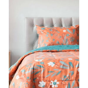 Plumón Relleno Diseño Estampado 2 Plazas Key Home