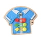 thumbnail image 5 of Piezas De Tablero Ocupado, Juguete De Viaje Multifuncional, Juguete Montessori Para Niños, Ropa Azul Preescolar, 5 of 5