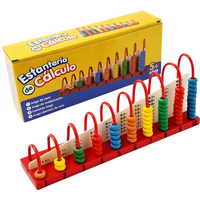 Genérico - Estantería Cálculo Ábaco Madera Juguete Educativo Matemática