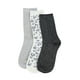 thumbnail image 1 of Calcetines Mujer Largos Animal Print Negro Corona, 1 of 4