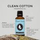 thumbnail image 2 of Aceite aromático Eternal Essence Oils Clean Cotton 30 ml, 2 of 7