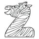thumbnail image 1 of Decomural Z Is For Zebra Alphabet Nursery WS-34433, 1 of 2