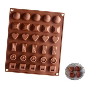 Genérico - Moldes De Chocolate Moldes De Silicona Chocolate 30 Formas
