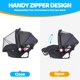 thumbnail image 3 of Mosquitera para asiento de coche Doona Orzbow Summer Infant, color negro, 3 of 5