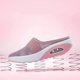 thumbnail image 3 of Mujer Air Cushion Slip-On Walking Shoes-Othopedic Diabetic Walking Shoes Breathable con Arch Suppot Tejido a punto Casual Shoes Casual Air Cushion Platfom Mesh Mules Sneaker Sandals (Rosa 8.5), 3 of 7