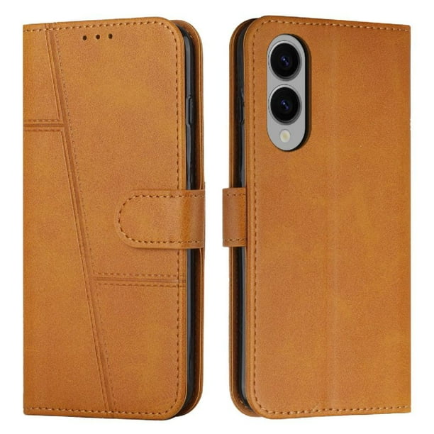 Funda Flip Para Samsung Galaxy S25 Edge – Carcasa Delgada Y Resistente A Impactos Con Soporte Para Uso Diario Y Profesional