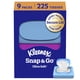 thumbnail image 1 of Pañuelos faciales Kleenex Snap & Go, 9 paquetes, 3 capas, 1 of 8