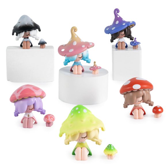 Figura coleccionable BEEMAI Moogutong Chica Hongo (1 figura)