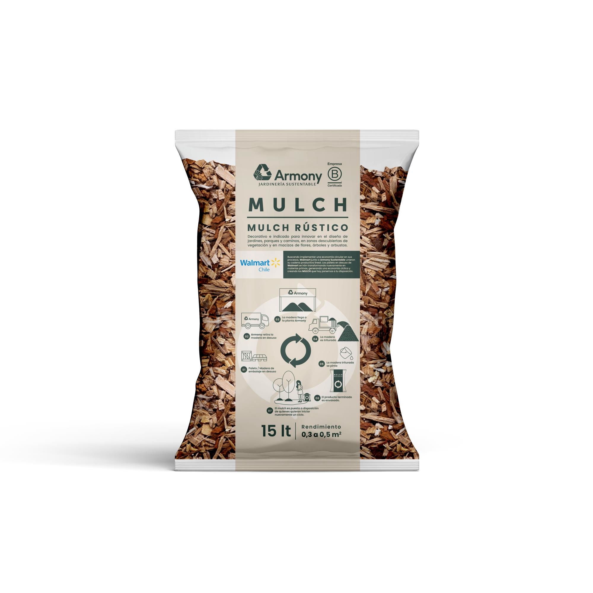 Mulch Mulch Rustico Ec Cafe 15L