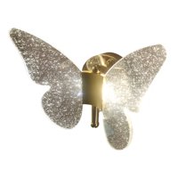 Genérico - Aplique Led Pared Lámpara Decorativa Mariposa Moderna Jhn