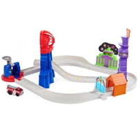 Toy Track Set Paw Patrol True Metal Total City Rescue Con Marshall