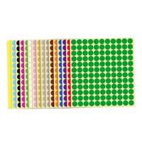 Bothyi - 16 Uds. De Etiquetas Adhesivas De Puntos, Decoración Para Caja De Regalo, Bolsa De Correo Para Tarjetas De Felicitación, 13Mm