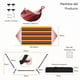 thumbnail image 2 of Hamaca Soporte Metal Ensamblado Portatil 2 Plazas 190x150cm, 2 of 9