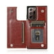 thumbnail image 1 of PU Leather Card Holder Wallet Case For Samsung Galaxy S23 S22 S21 S20 Note 20 Ultra Plus Kickstand Durable Shockproof Cover, 1 of 3