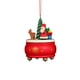 thumbnail image 1 of Ornamento Christian Ulbricht Alexander Taron, caja de música roja con Papá Noel, 1 of 1