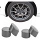 thumbnail image 1 of 4 piezas de cojinetes Goras, cubo de rueda Gora de 1,98 pulgadas, cubierta de cojinete central de rueda, Goma Dust Goras, protector de cojinetes Buddy para barco, remolque, camión, SUV, RV, accesorio, 1 of 7
