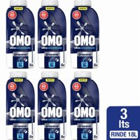 Pack X 6 Detergente Líquido Omo Ultra Power Diluible 500 Ml