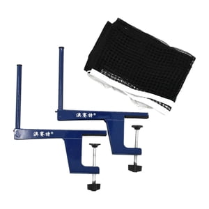 Ioensy - Juego De Postes De Red De Tenis De Mesa Portátil, Juego De Estante De Red De Ping Pong Para Cualquier Mesa