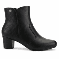 Botin Negro Mujer Casual Chalada Flexib