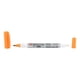thumbnail image 1 of Marcador Permanente Identipen Doble Punta  Naranja, 1 of 3