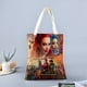 thumbnail image 2 of Descendants: The Rise of Red Bolso de tela con estampado de lienzo para mujer, bolsa de compras reutilizable y estética, con cremallera interior, regalo para mujer,40*40cm., 2 of 6