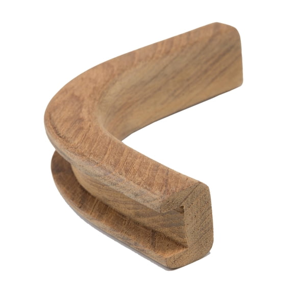 Molding Whitecap 60822, madera de teca, 1,6 x 3 x 1,9 cm, esquina interior