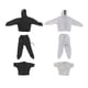 thumbnail image 5 of Conjunto De 2 Sudaderas A Escala 1:12 Para Hombre Para Figuras De Acción BBI HT, 5 of 5