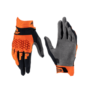 Guantes Leatt Bicicleta Y Moto Lite 3.5 Naranjo M Us9