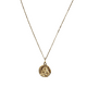 thumbnail image 1 of Collar medalla virgen, oro amarillo italiano 18k, 1 of 3