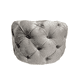 thumbnail image 3 of PUFF REDONDO CAPITONE GRANDE GRIS FELPA&nbsp;, 3 of 3