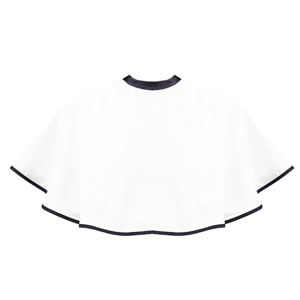 Capas de maquillaje para clientes, capa de salón para maquillaje, gorro de peinado, capa corta profesional de salón
