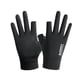 thumbnail image 2 of Guantes de Pantalla táctil solar a prueba de golpes Transpirable Fresco Fino Antideslizante para conducir , de negro dos dedos negro, 2 of 5