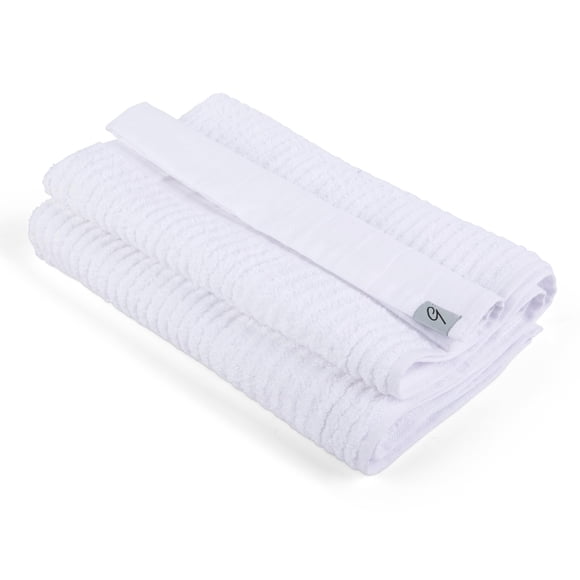 Toalla E9 GOLF estilo Caddie 56 cm x 112 cm blanca
