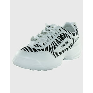 Danicolle Calzado - Zapatilla Print Zebra Blanco