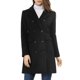 thumbnail image 2 of INSPIRE CHIC Abrigo de Invierno para Mujer con Solapa de Muesca y Doble Botonadura, Gabardina 2XL Negro, 2 of 7