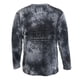 thumbnail image 3 of Polera Men Long Sleeve Tie Dye Grey Black, 3 of 4