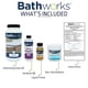thumbnail image 2 of Kit de acabado para bañeras Bathworks Essentials, durabilidad extrema, 650 ml, blanco brillante, 2 of 6