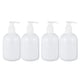 thumbnail image 5 of 4pcs 350ml Champú Vacío Acondicionador Bomba Botella Dispensador Contenedor Bomba Blanca, 5 of 5