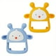 thumbnail image 1 of Silicone Baby Teething Toy Never Drop Infants Toys Baby Teether Infant Rattling Teether Soothing Pacifier Teething Toys For Babies 6-12 Months BPA Free (1/2 Pack), 1 of 5