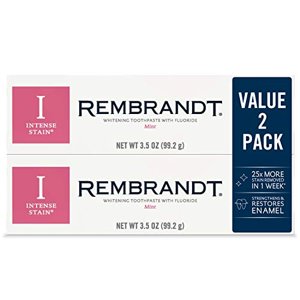 Rembrandt Intense Stain Whitening Pasta De Dientes, Sabor A