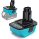 thumbnail image 1 of Adaptador de Batería DCA1820 para Ma*kita 18V Compatible con Ma*kita Convertidor de Batería de Litio para De*Walt CA1820 18V DC9180 DC9096 Uso de Herramienta, 1 of 7