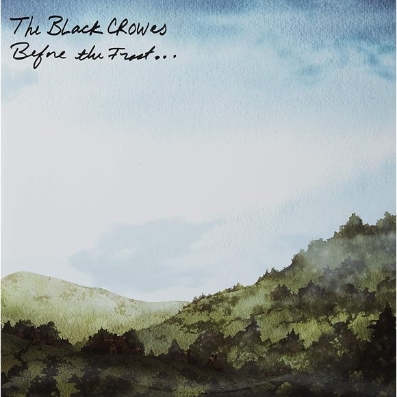 Vinilo Silver Arrow "Before The Frost" con color remolino azul claro y verde