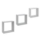 thumbnail image 1 of Estante Flotante De Madera Blanco 30x30x12cm, 1 of 1