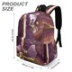 thumbnail image 3 of Grúfalo-theme Backpack, Campus style schoolbag Bookbag with Adjustable Shoulder Straps And Large Zip Compartment, Unisex Travel Bags.42x30x15cm, 3 of 6