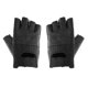 thumbnail image 1 of Guantes Sin Dedos De Motociclista De Conducción De Cuero Suave Negro Para Hombre Al Aire Libre, 1 of 5