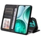 thumbnail image 4 of Funda Billetera para Honor X8C con Porta Tarjetas y Soporte Ajustable Negro, 4 of 5