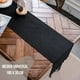 thumbnail image 3 of Camino De Mesa Decoracion Yute Manteles De Centro 180 X 30 Negro, 3 of 6
